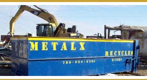 METALX metal recycling bin